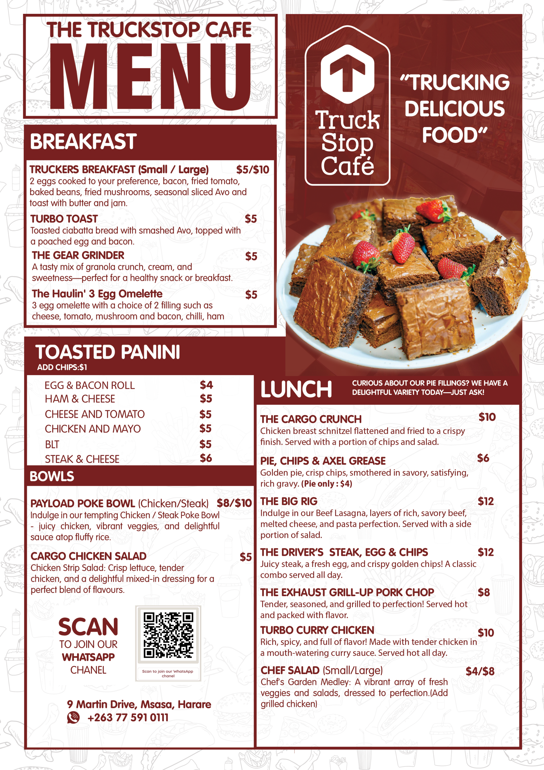 2025 Menu